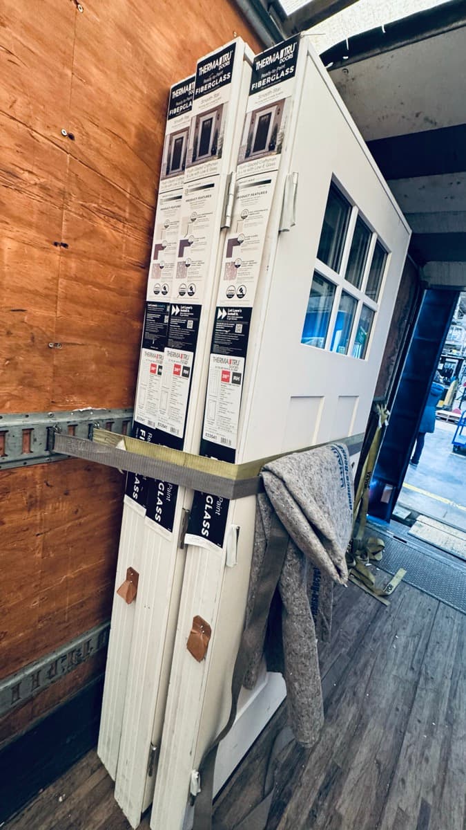 Delivery in progress