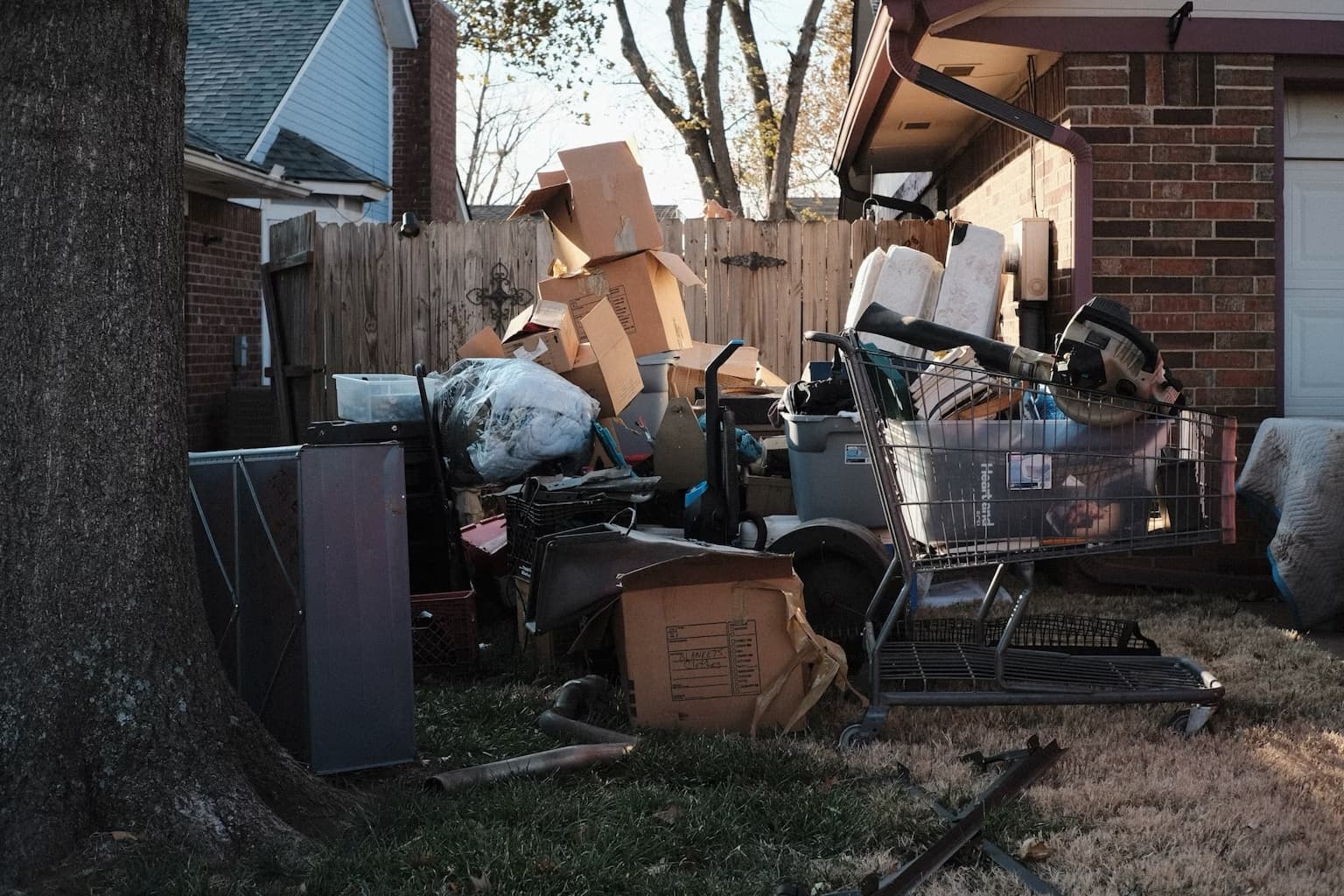 Estate cleanout — furniture and appliances